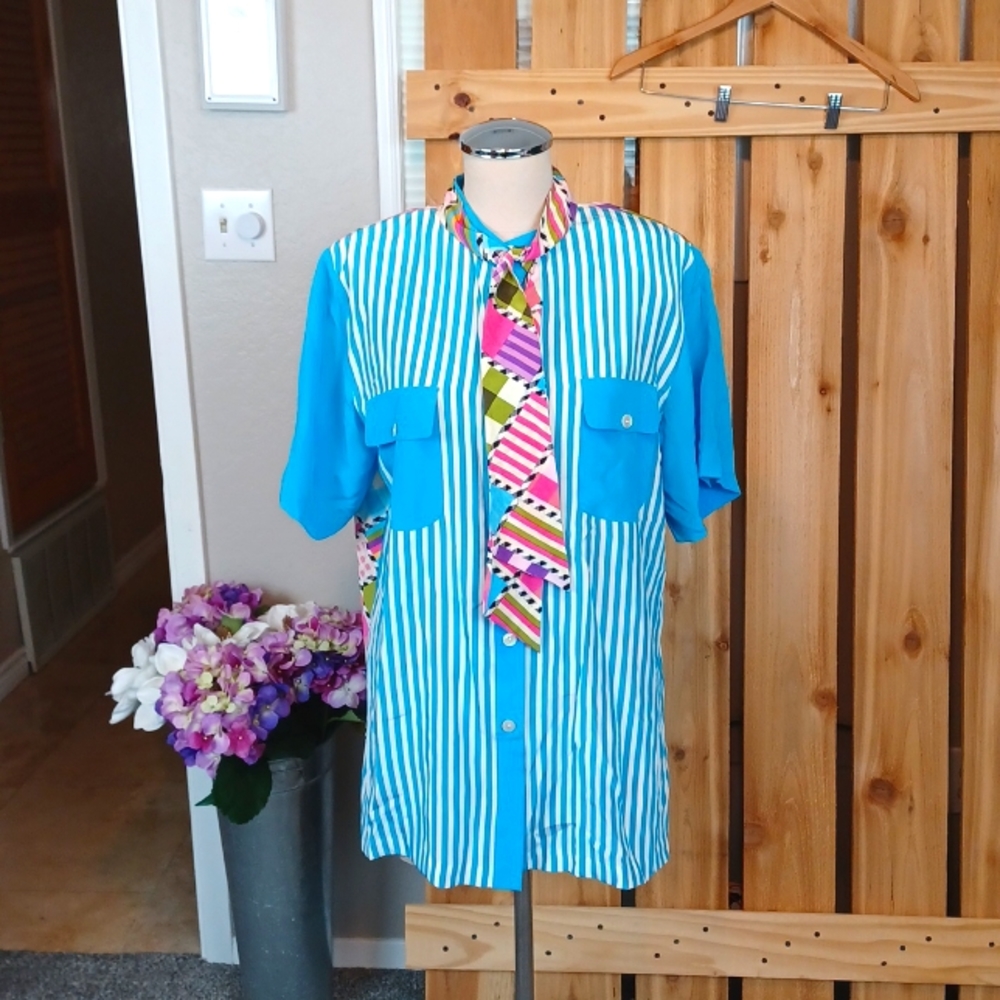 Vintage Koos of Course Silk Blouse